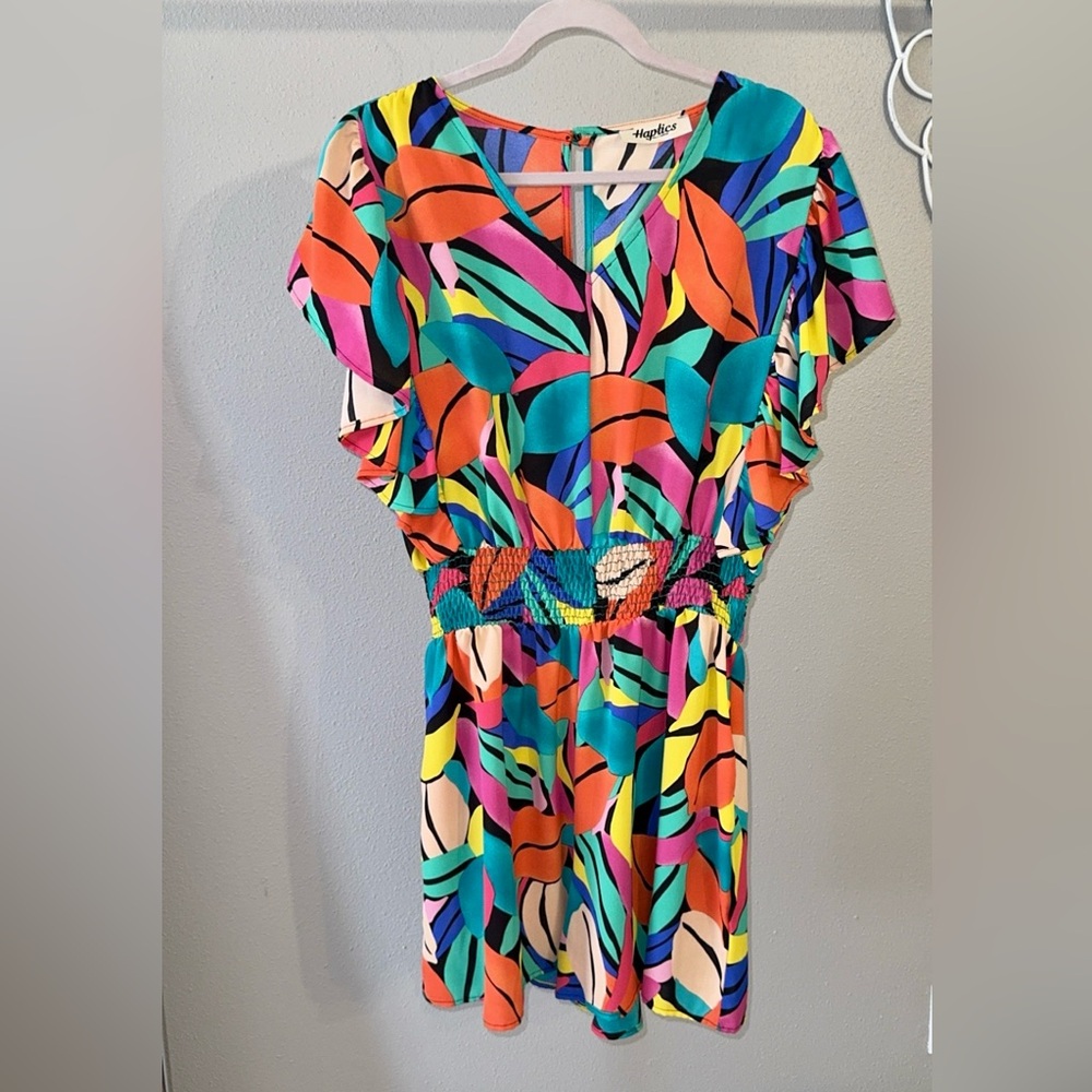 Vibrant & Colorful Boutique Romper